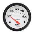 Autometer 2-5/8" 0-100 PSI Oil Pressure Gauge Phantom | Universal (5827)