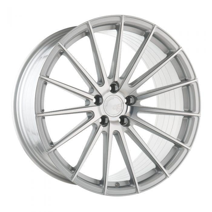 Avant Garde Wheels M615 Liquid Silver w/Machined Face 22x9 | 5x112 (M615-GSM512229030)