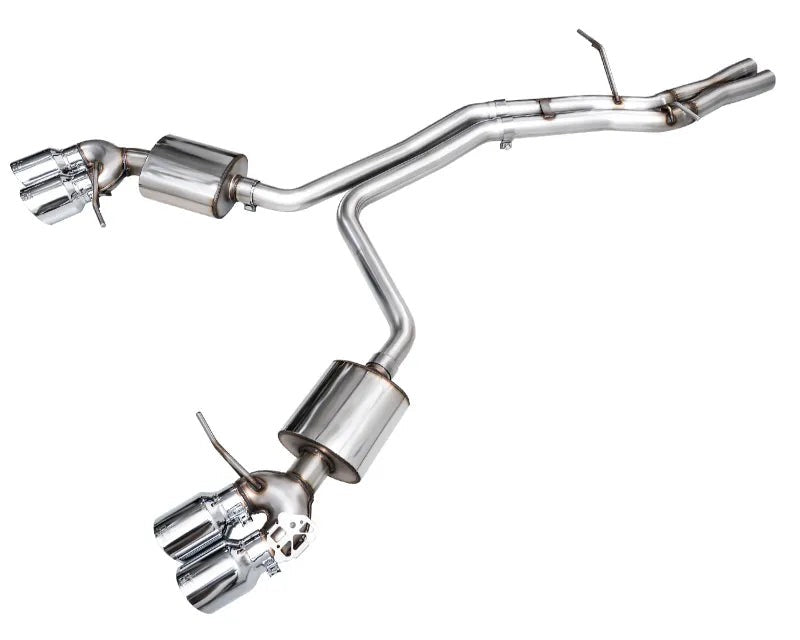 AWE Touring Edition Catback Exhaust for '22+ Porsche Macan 2.9TT - Chrome Silver Tips (3015-42952)