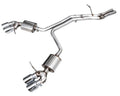 AWE Touring Edition Catback Exhaust for '22+ Porsche Macan 2.9TT - Chrome Silver Tips (3015-42952)