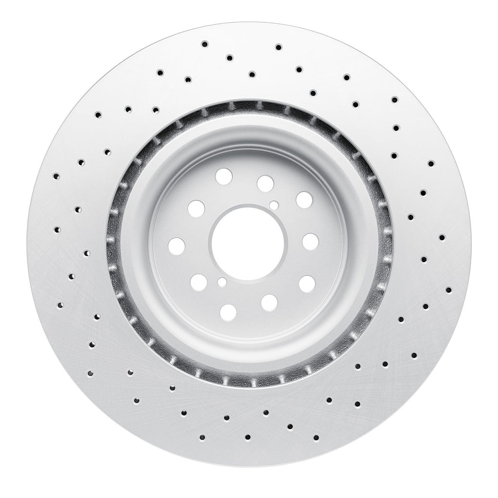 DFC Front Drilled Hi-Carbon Alloy Geomet Coated Rotor | 2018-2021 Subaru WRX STI (920-13041)