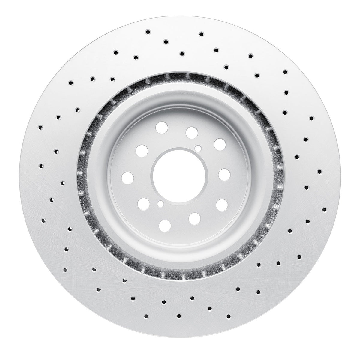 DFC Front Drilled Hi-Carbon Alloy Geomet Coated Rotor | 2018-2021 Subaru WRX STI (920-13041)