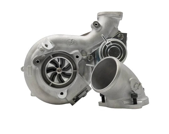 Forced Performance FP Black Journal Bearing Turbocharger | 2008-2015 Mitsubishi Evo X (2002040)
