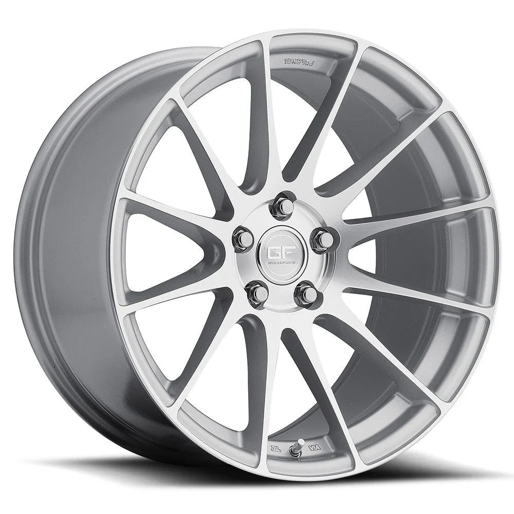 MRR Wheels GF6 Silver w/ Machined Spoke Faces 19x8.5 | 5x120 (GF0619855xx12S-52020)