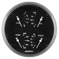 Autometer 5" 240-33 Ω Quad Gauge Old Tyme Black | Universal (1710)