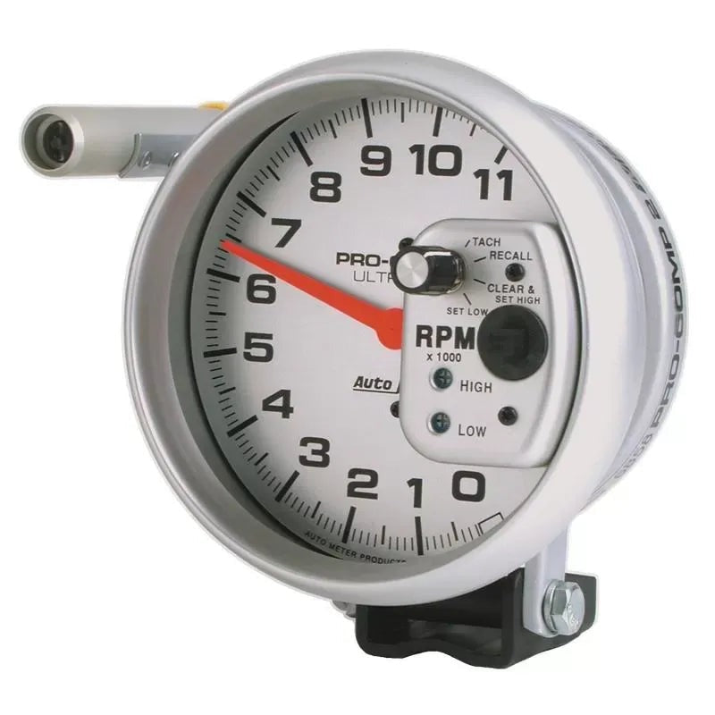 Autometer 5" 0-11k RPM W/PEAK MEMORY Tachometer Gauge ULTRA-LITE | Universal (6858)