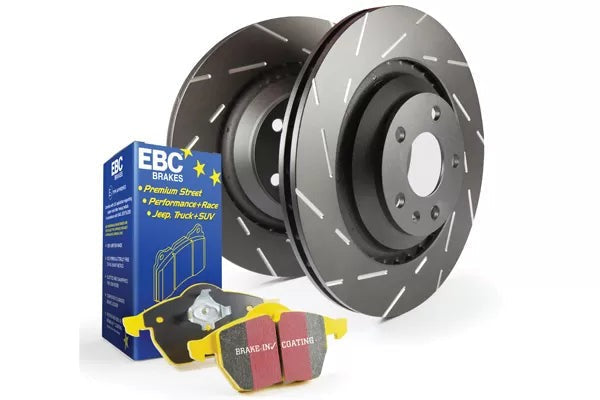 EBC Brakes S9K Yellowstuff Pad & USR Rotor Front Kit | 2016-2021 Honda Civic Si (S9KF1868)