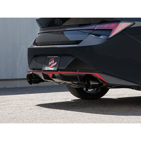 aFe Power Takeda 3" Stainless Steel Axle-Back Exhaust System | 2022+ Hyundai Elantra N (49-37027)