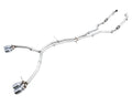 AWE Track Edition Exhaust for Audi B9 S5 Coupe - Chrome Silver 102mm Tips (3010-42064)