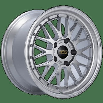BBS Wheels LM Diamond Silver w/ Diamond Cut Machined Lip 18x10 | 5x130 (LM266DSPK)