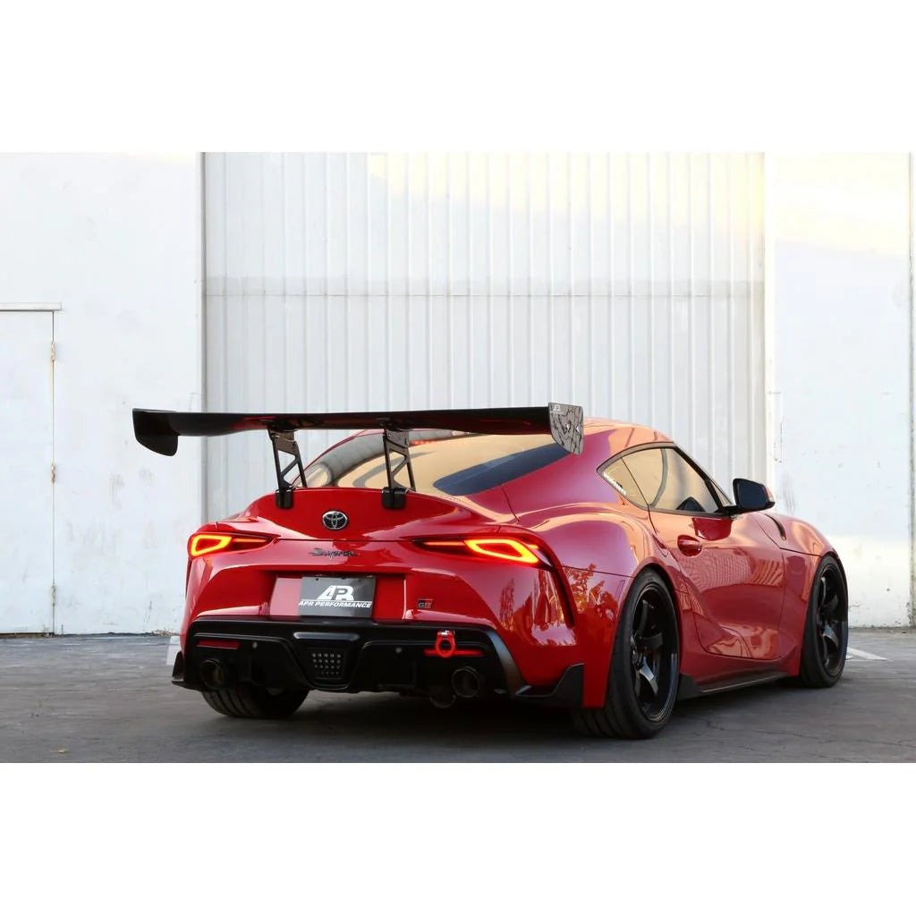 APR Performance GTC-300 Carbon Fiber Adjustable Wing - 61" | 2020-2023 Toyota GR Supra (AS-106123)