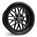 ESR Wheels SR01 Gloss Black w/ Chrome Rivets 19x9.5 | 5x114.3 (99551435 SR01GBLK)