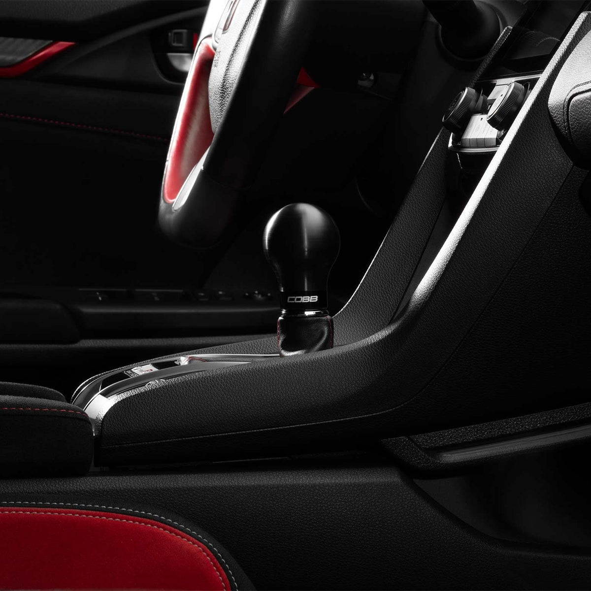Cobb Tuning Honda Weighted Shift Knob | 2017-2021 Honda Civic Type R FK8 / Civic Si FC1/FC3 (2H1360)