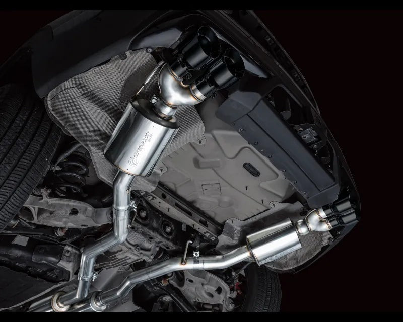 AWE Touring Edition Exhaust for Ford Explorer ST / Lincoln Aviator - Diamond Black Tips (3015-43625)