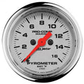 Autometer 2-1/16" 0-1600 oF Pyrometer EGT Gauge Marine Chrome ULTRA-LITE | Universal (200842-35)