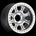 Raceline Wheels Monster Satin Black w/ Machined Spoke Faces and a Machined Real Beadlock 17x8.5 | 5x165.1 (RT232-78556-00)