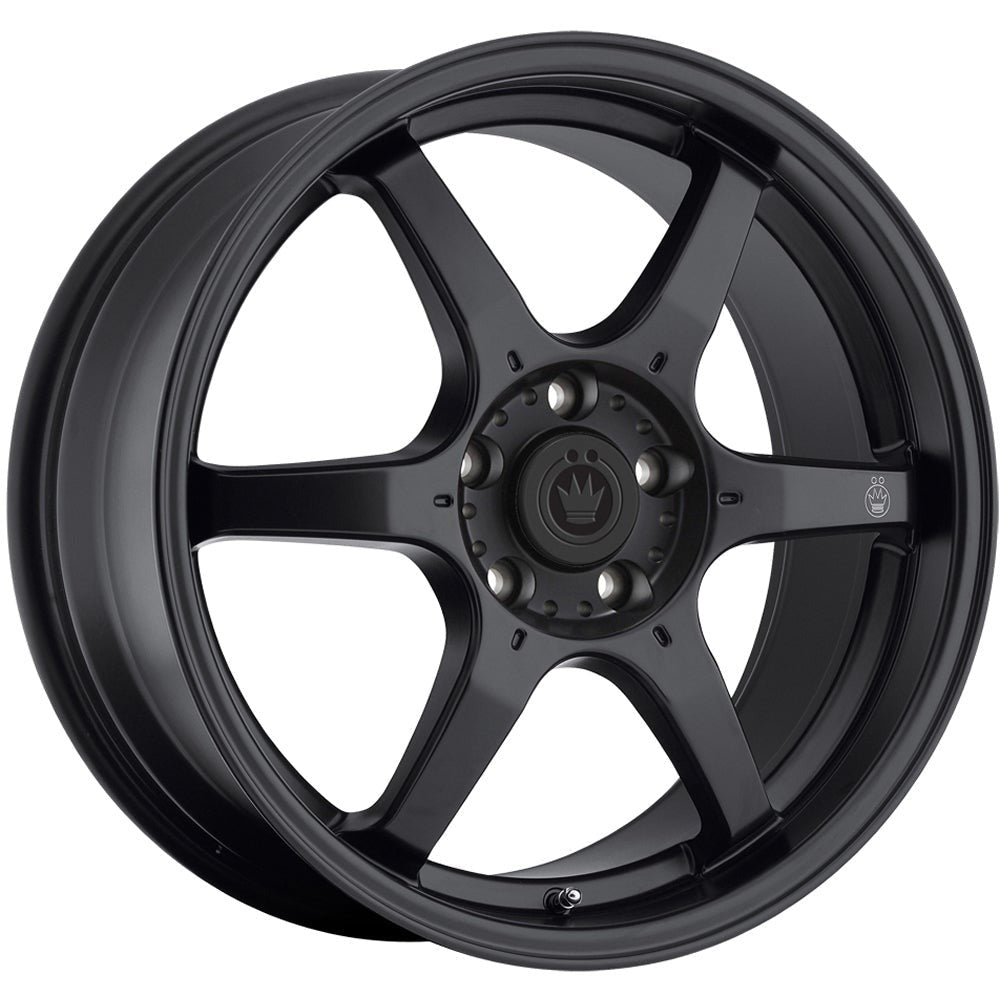 Konig Backbone Matte Black 17x7.5 | 5x114.3 (BC7S514455)
