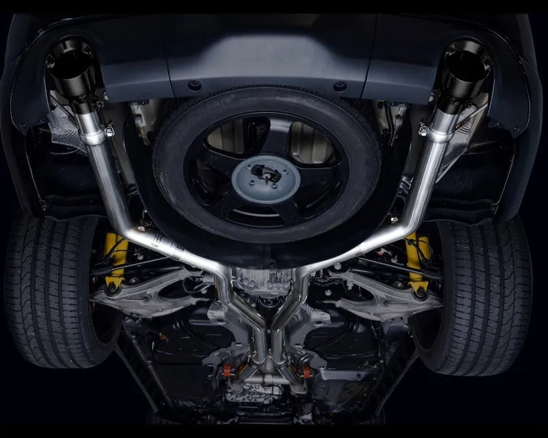 AWE Track Edition Exhaust for Dodge Durango 6.4 / 6.2 SC - Diamond Black Tips (3020-33952)