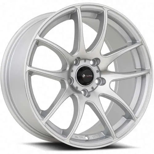Vors Wheels TR4 Silver w/ Machined Spoke Faces 18x10.5 | 5x112 (TR0418A551422SF-512)
