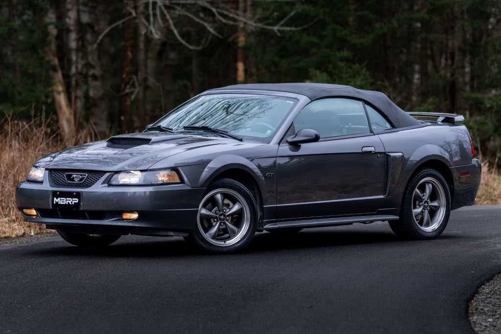 MBRP Stainless Steel 2.5" Cat-Back - Dual Exit | 1999-2004 Ford Mustang GT / Mach 1 (S7221AL)
