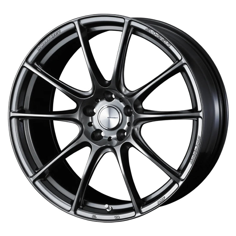 WedsSport SA-25R Platinum Silver Black 18x9.5 | 5x114.3 (73758)