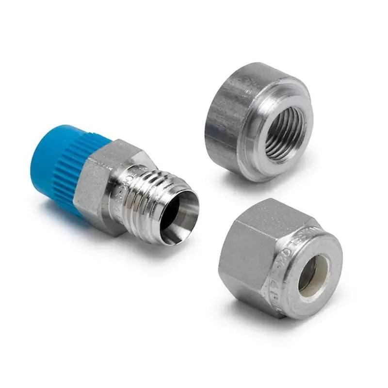 Autometer 1/8" NPTF MALE 1/4" Thermocouple Compress Fitting | Universal (5254)