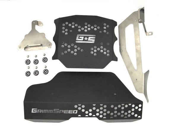GrimmSpeed 2nd Gen Pulley and Engine Cover Kit | 2022+ Subaru BRZ / Toyota GR86 (GRM.1091.1)