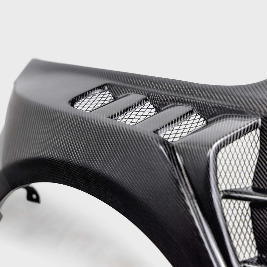 Seibon MB-Style Carbon Fiber Front Fenders | 2023+ Honda Civic Type R (FF23HDCVR-MB)