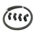 SpeedFactory Racing Tucked Radiator -16 AN Hose and Fitting Kit | 2002-2006 Acura RSX, 2006-2015 Honda Civic Si, and 2010-2014 Acura TSX (SF-06-049)