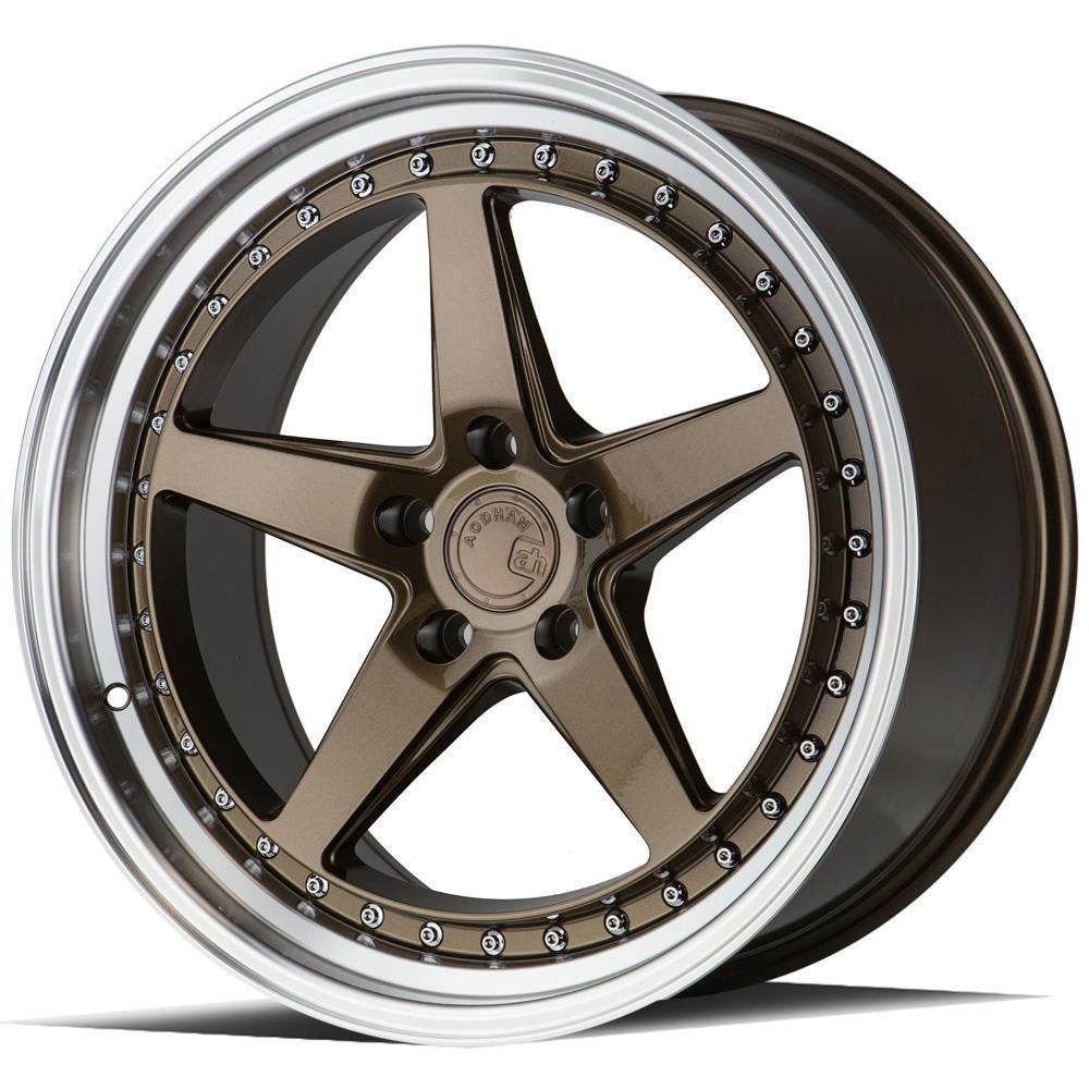 AodHan Wheels DS05 Bronze w/ Machined Lip 19x9.5 | 5x114.3 (DS51995511422BR)