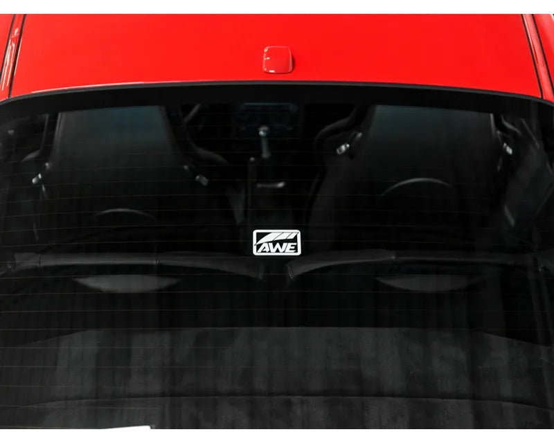 AWE Small Window Decal - White (9710-11010)
