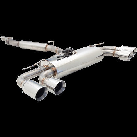 XForce Varex Valved Cat Back Exhaust System | 2013-2019 VW MK7 Golf R (ESVGR7HVKCS)