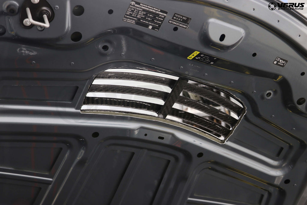 Verus Engineering Carbon Hood Louver Kit | 2020-2026 Toyota Supra (A0215A)