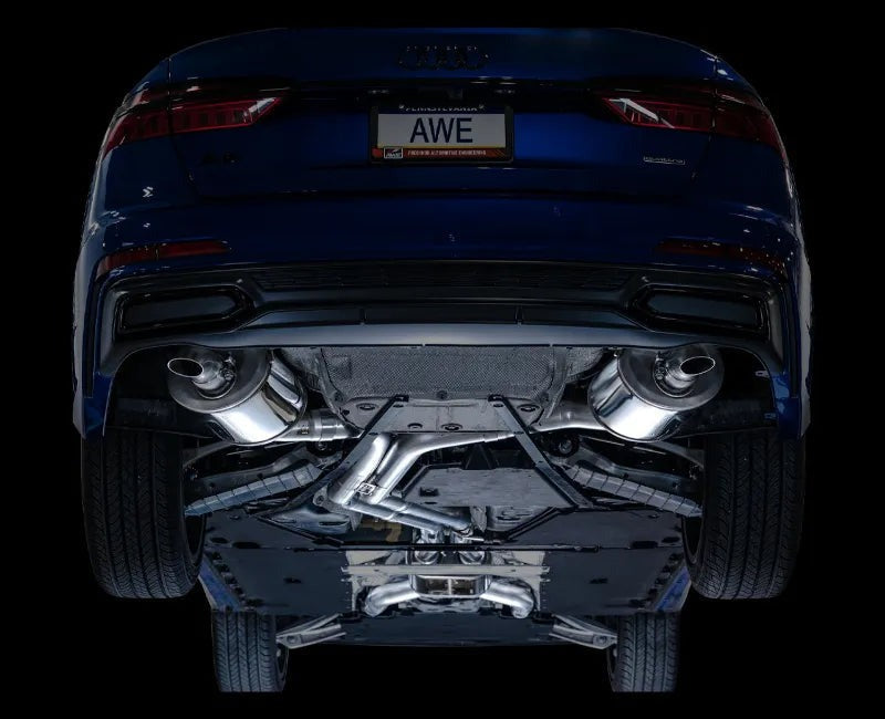 AWE Tuning Touring Edition Exhaust | 3" Diameter | No Tips for C8 Audi A6/A7 3.0T (3015-31003)