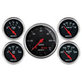 Autometer 3-3/8" & 2-1/16" GPS SPEEDOMETER 5-Piece Gauge Kit Designer Black | Universal (1450)