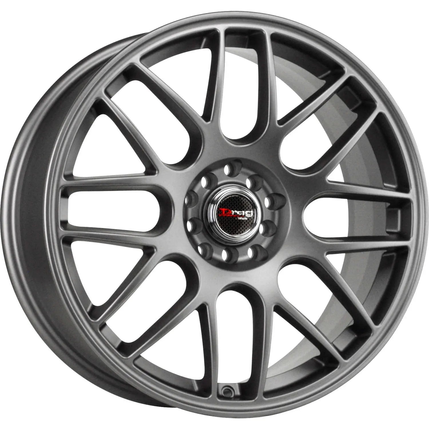 Drag Wheels DR34 Charcoal Gray 15x7 | 4x100/4x114.3 (DR34157044073GM)