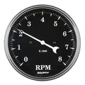 Autometer 5" 8K RPM In-Dash Tachometer Gauge Old Tyme Black | Universal (1799)