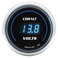 Autometer 2-1/16" 8-18V Stereo Voltage Gauge Cobalt | Universal (6391)