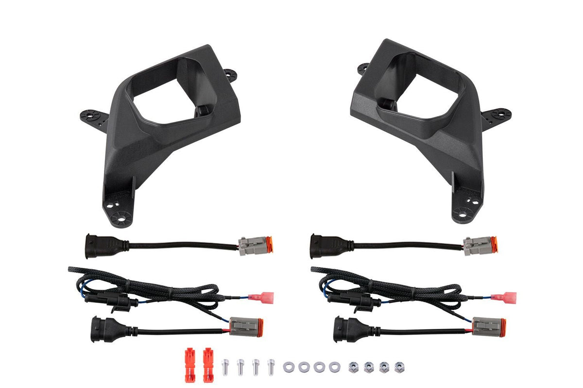 Diode Dynamics SS3 Type SV2 Fog Light Mounting Kit | Universal (DD6828P)
