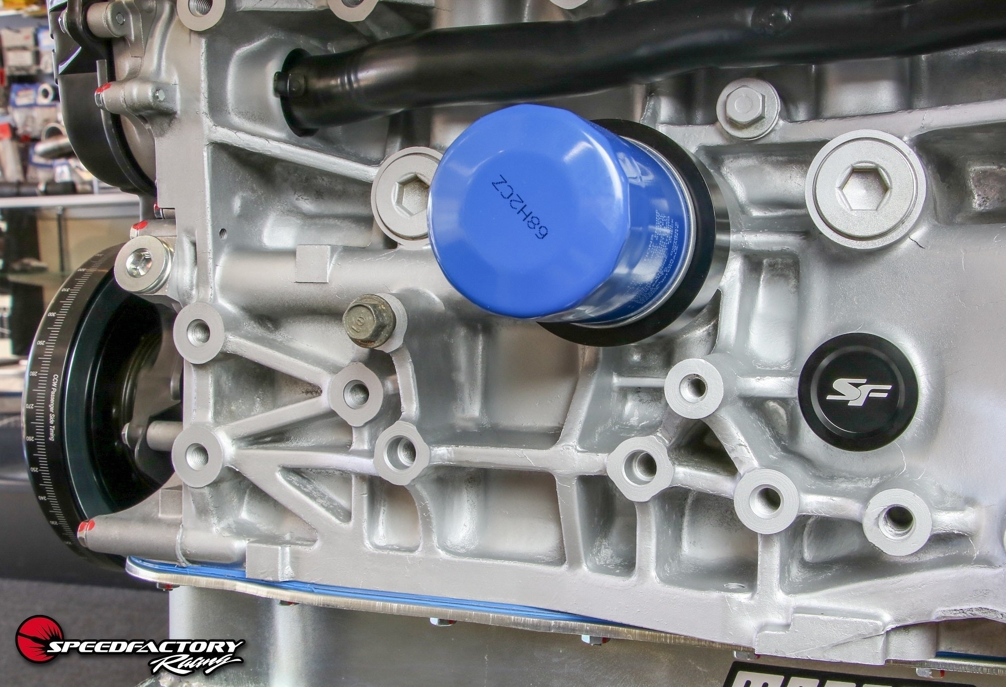 SpeedFactory Racing Billet B-Series Breather Port Plug | 1994-2001 Acura Integra and 1999-2000 Honda Civic Si (SF-02-021)
