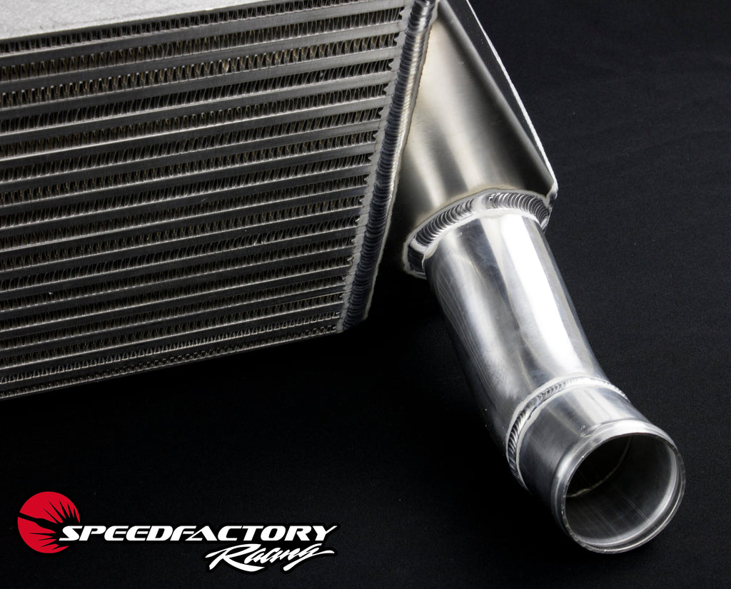 SpeedFactory Racing 600HP Dual Backdoor Intercooler | 2015-2022 Ford Mustang Ecoboost (SF-06-55-002)