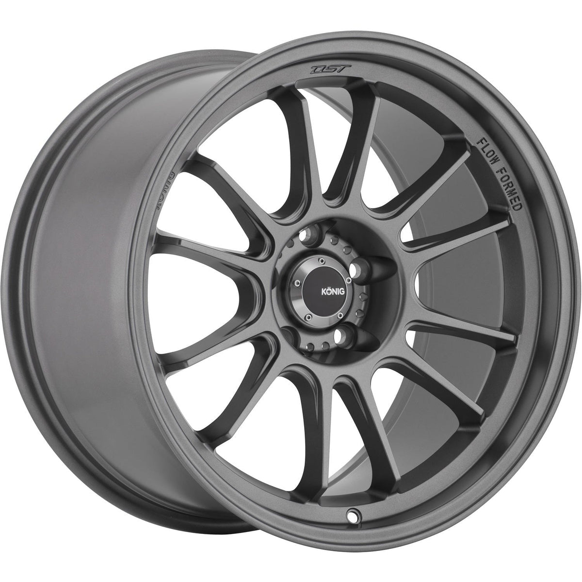 Konig Hypergram Matte Gray 16x8 | 4x100 (HG8610038G)