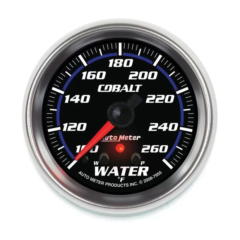 Autometer 2-5/8" 100-260 °F Water Temperature Gauge Cobalt | Universal (7955)