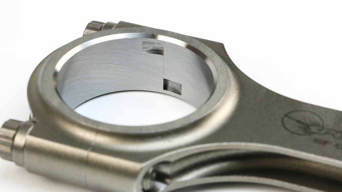 SpeedFactory Racing K24 Forged Steel H-Beam Connecting Rods | 2004-2008 Acura TSX, 2003-2005 Honda Accord and 2003-2011 Honda Element (SF-02-107)