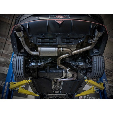 aFe Power Takeda 3" Stainless Steel Axle-Back Exhaust System | 2022+ Hyundai Elantra N (49-37027)