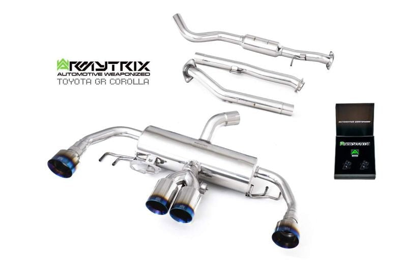 Armytrix Valvetronic Exhaust System | 2023+ Toyota GR Corolla (TOCG4-QS3833)