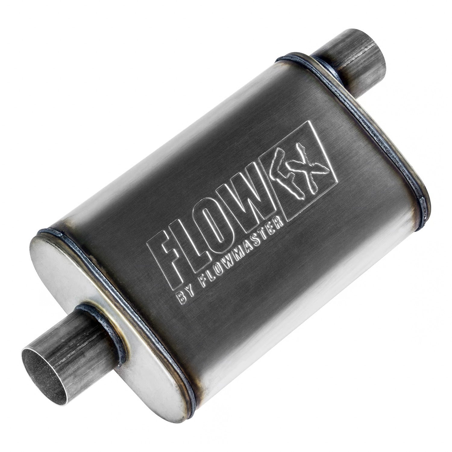 Flowmaster Flow FX Muffler - 2.5" Offset Inlet / 2.5" Center Outlet (71226)