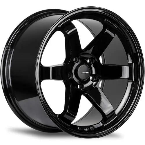 AVID1 AV6 18x9.5 +38 - Black | 5x100 (AV0618955C38GBK)