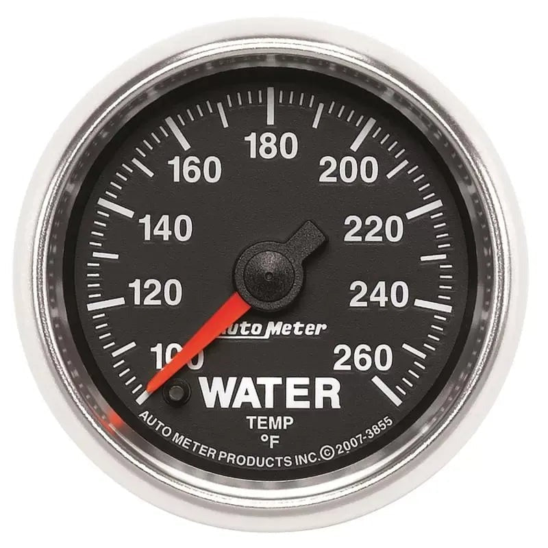 Autometer 2-1/16" 100-260 °F Water Temperature Gauge GS | Universal (3855)