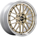 BBS Wheels LM Gold w/ Diamond Cut Machined Lip 20x9 | 5x114.3 (LM451GPK)